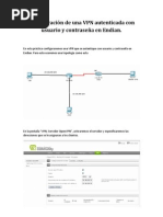 Configuración de Una VPN Autenticada Con Usuario y Contraseña en Endian