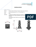 Pekerjaan Pemasangan Bollard Composite Tipe BL 471