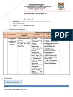 Sesion Sobre La Descripción de Una Pesrsona.-Cuarto Grado.