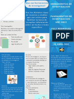 Folleto - Herramientas de Investigacion