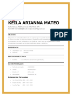 Curriculum Keila A. Mateo MAYO 2023