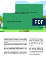 Modul Ajar Modul Projek - Gaya Hidup Berkelanjutan - Kelola Sampah Menuju Lingkungan Indah Jakenan