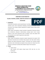 Kerangka Acuan Tahapan Jadwal Kegiatan UKM Dan Bukti Sosialisasi