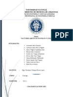 Informe de Ecologia-Factores Abioticos y Suelo