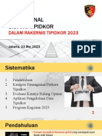 Paparan Opsnal Rakernis Tipidkor 2023