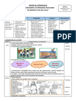 Sesión 3 Personal Social Unidad 1