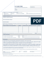 Existing ADNIC Reimbursement ClaimForm