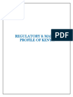 Kenya Regulatory & Market Profile