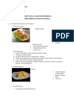 5 Resep Hasil Olahan Dari Serealia