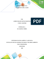 Informe de Práctica Cultivos Clima Calido