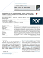 Genetic Diversity and Population Genetic Analysis of Donax Vittatus and Phylogeny of The Genus With Mitocondrial and Nuclear Markers