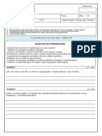 1º Trimestre: Estudante: Turma: Data: / /23 8º Ano Estudo Dirigido - Recuperação Trimestral Professora