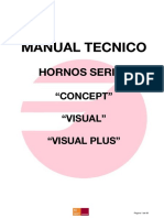 Manual Tecnico Hornos COE, VE, VPE