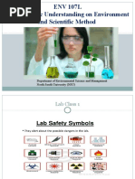 Class 1 Basic Understanding On Environment and Scientific Method