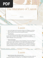 The Literatures of Luzon