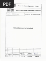 Method Statement For Earth Work