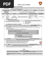 Sesión MODELO 4to