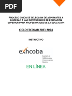 Exhcoba Iespebc - 2023 2024