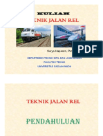 Teknik Jalan Rel: Kuliah