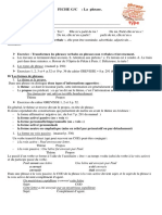 Fiche GC 5 La Phrase Type Forme Complexe