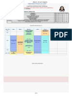 Matrícula - Seleccion de Asignaturas - Horario