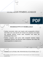 Penilaian Pembelajaran