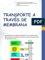 Transporte A Través de Membrana