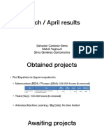 March April Report