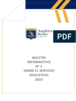 Boletin Informativo 2023