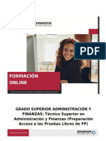 Grado Superior Administracion Y Finanzas