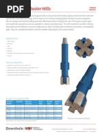 Bowen™ Cone Buster Mill - Tech Summary