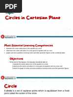 Q2Week 8 LectureCircles On Cartesian Plane