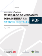 Derribando Mitos 3 - Los Niños Son Nativos Digitales