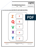 KG1 English Revision Answer Key (Term 3)