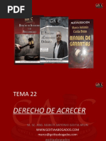 Tema 22 Derecho de Acrecer