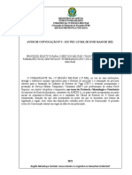 Aviso de Convocao N 3 SMV - Esc Pes 12 RM - FDV - 2022