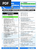 Boletin N°4 Repaso Intensivo 2045