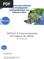 Clase 4.1 Preprocesamiento de Imágenes de Satélite