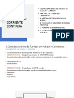 Análisis de Circuitos en Corriente Continua