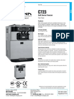 c723 Specification Sheet