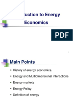 Introduction - Energy Economics Final