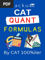 CAT Formulas Complete PDF