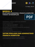 Modul Administrasi Dan Penilaian JF Prakom Keterampilan