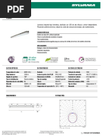 Ficha de Luminaria Fem Led 2200LM 18W - P25607 (P24358)