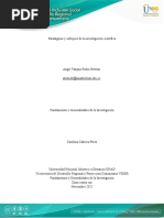 Unidad 3 - Fase 4 - Paradigmas y Enfoques de La Investigación Científica Métodos y Técnicas.