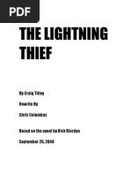 1) Percy Jackson and The Lightning Thief