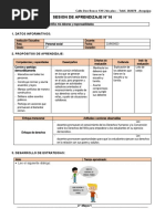 2° Grado - Sesiones Del 22 Al 26 de Mayo