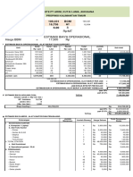 Cost Produksi PT Arini