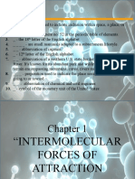 Lesson 3 - Intermolecular Forces of Attraction