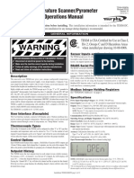 TDXM-DC Temperature ScannerPyrometer